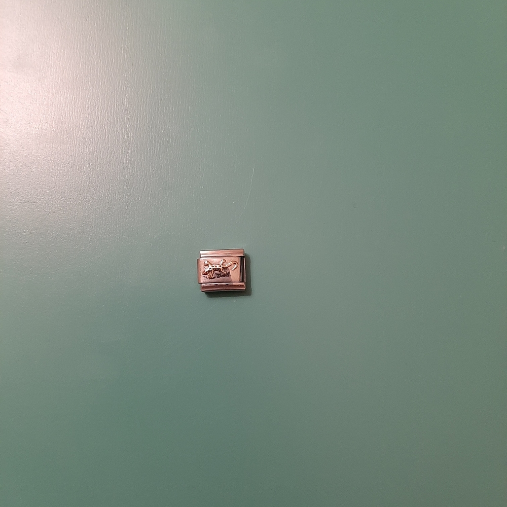 Italian Charm Gold Lizard